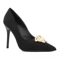 Cheap Versace High-Heeled Shoes For Women #1363355 Replica Wholesale [$82.00 USD] [ITEM#1363355] on Replica Versace High-Heeled Shoes