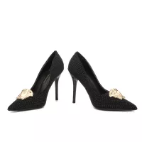 Cheap Versace High-Heeled Shoes For Women #1363355 Replica Wholesale [$82.00 USD] [ITEM#1363355] on Replica Versace High-Heeled Shoes