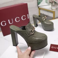 Cheap Gucci Slippers For Women #1363391 Replica Wholesale [$128.00 USD] [ITEM#1363391] on Replica Gucci Slippers