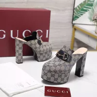 Cheap Gucci Slippers For Women #1363394 Replica Wholesale [$128.00 USD] [ITEM#1363394] on Replica Gucci Slippers
