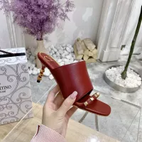 Cheap Valentino Slippers For Women #1363419 Replica Wholesale [$92.00 USD] [ITEM#1363419] on Replica Valentino Slippers