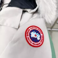 Cheap Canada Goose Down Feather Coat Long Sleeved For Women #1363621 Replica Wholesale [$160.00 USD] [ITEM#1363621] on Replica Canada Goose Down Feather Coat