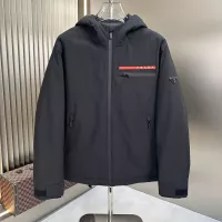 Cheap Prada Down Feather Coat Long Sleeved For Men #1363663 Replica Wholesale [$225.00 USD] [ITEM#1363663] on Replica Prada Down Feather Coat