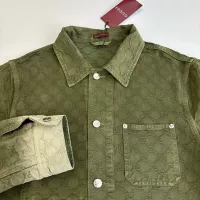 Cheap Gucci Jackets Long Sleeved For Unisex #1363696 Replica Wholesale [$98.00 USD] [ITEM#1363696] on Replica Gucci Jackets
