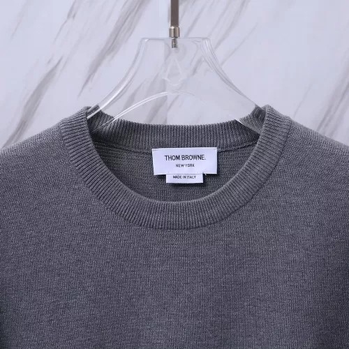 Cheap Thom Browne TB Sweaters Long Sleeved For Unisex #1363716 Replica Wholesale [$60.00 USD] [ITEM#1363716] on Replica Thom Browne TB Sweaters