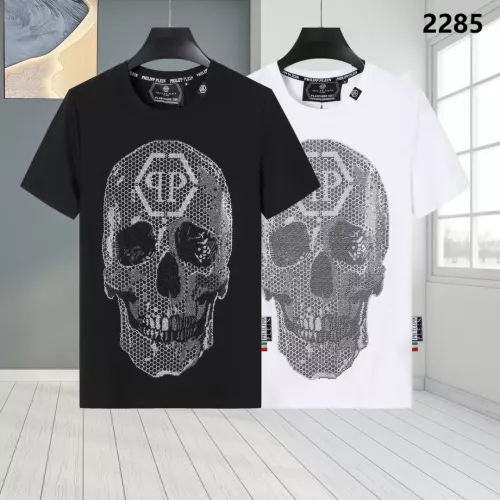 Cheap Philipp Plein PP T-Shirts Short Sleeved For Men #1363718 Replica Wholesale [$27.00 USD] [ITEM#1363718] on Replica Philipp Plein PP T-Shirts