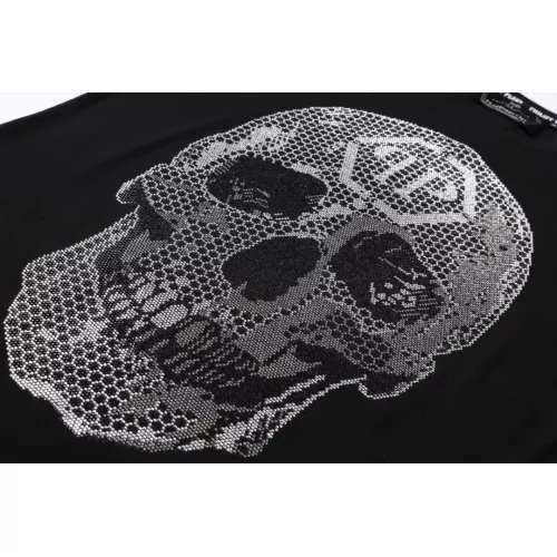 Cheap Philipp Plein PP T-Shirts Short Sleeved For Men #1363719 Replica Wholesale [$27.00 USD] [ITEM#1363719] on Replica Philipp Plein PP T-Shirts