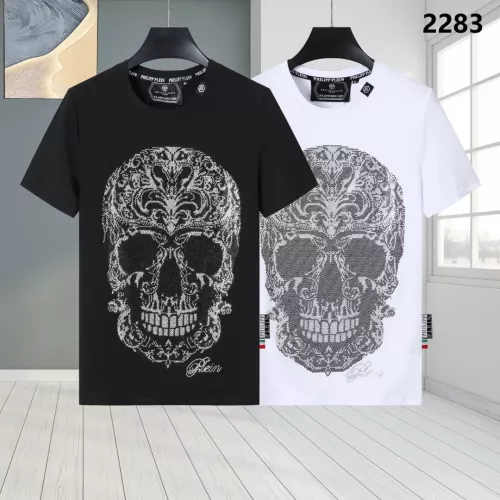 Cheap Philipp Plein PP T-Shirts Short Sleeved For Men #1363720 Replica Wholesale [$27.00 USD] [ITEM#1363720] on Replica Philipp Plein PP T-Shirts