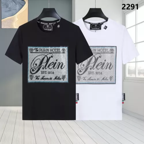 Cheap Philipp Plein PP T-Shirts Short Sleeved For Men #1363723 Replica Wholesale [$27.00 USD] [ITEM#1363723] on Replica Philipp Plein PP T-Shirts