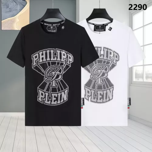 Cheap Philipp Plein PP T-Shirts Short Sleeved For Men #1363727 Replica Wholesale [$27.00 USD] [ITEM#1363727] on Replica Philipp Plein PP T-Shirts