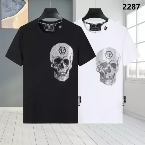 Cheap Philipp Plein PP T-Shirts Short Sleeved For Men #1363730 Replica Wholesale [$27.00 USD] [ITEM#1363730] on Replica Philipp Plein PP T-Shirts