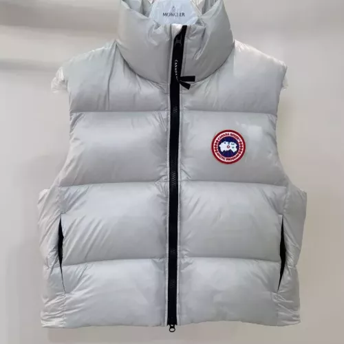 Cheap Canada Goose Down Feather Coat Sleeveless For Women #1363740 Replica Wholesale [$115.00 USD] [ITEM#1363740] on Replica Canada Goose Down Feather Coat