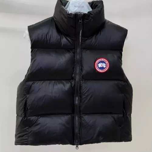 Cheap Canada Goose Down Feather Coat Sleeveless For Women #1363741 Replica Wholesale [$115.00 USD] [ITEM#1363741] on Replica Canada Goose Down Feather Coat