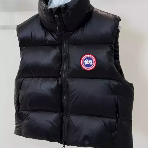 Cheap Canada Goose Down Feather Coat Sleeveless For Women #1363741 Replica Wholesale [$115.00 USD] [ITEM#1363741] on Replica Canada Goose Down Feather Coat