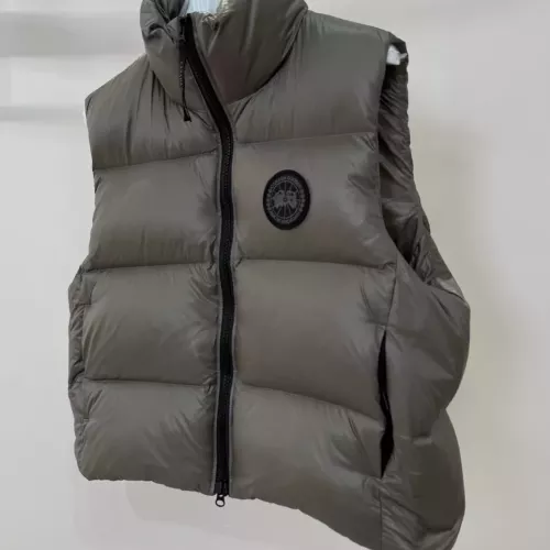 Cheap Canada Goose Down Feather Coat Sleeveless For Women #1363742 Replica Wholesale [$115.00 USD] [ITEM#1363742] on Replica Canada Goose Down Feather Coat