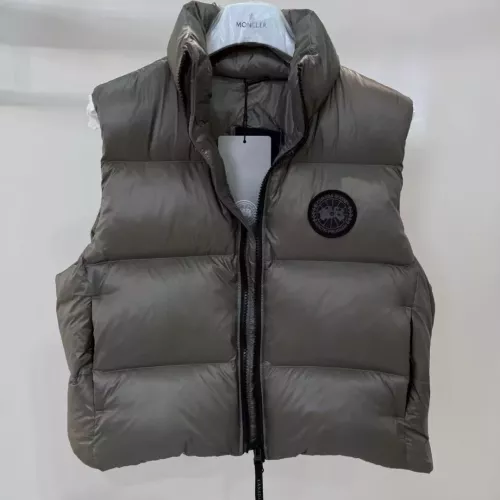 Cheap Canada Goose Down Feather Coat Sleeveless For Women #1363742 Replica Wholesale [$115.00 USD] [ITEM#1363742] on Replica Canada Goose Down Feather Coat