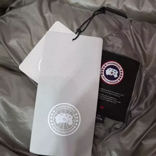 Cheap Canada Goose Down Feather Coat Sleeveless For Women #1363742 Replica Wholesale [$115.00 USD] [ITEM#1363742] on Replica Canada Goose Down Feather Coat