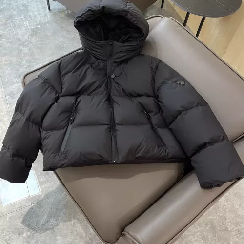 Prada Down Feather Coat Long Sleeved For Women #1363757