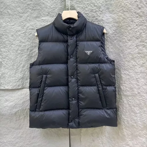 Cheap Prada Down Feather Coat Sleeveless For Men #1363760 Replica Wholesale [$115.00 USD] [ITEM#1363760] on Replica Prada Down Feather Coat