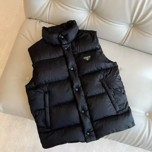 Cheap Prada Down Feather Coat Sleeveless For Men #1363760 Replica Wholesale [$115.00 USD] [ITEM#1363760] on Replica Prada Down Feather Coat