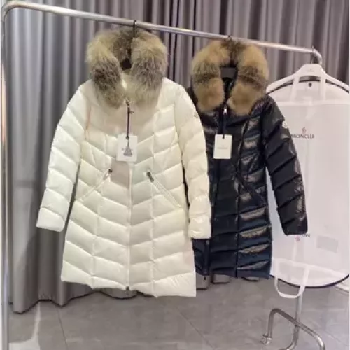Cheap Moncler Down Feather Coat Long Sleeved For Women #1363761 Replica Wholesale [$225.00 USD] [ITEM#1363761] on Replica Moncler Down Feather Coat