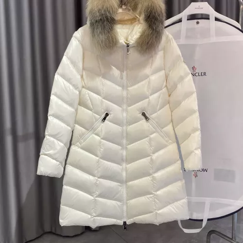 Cheap Moncler Down Feather Coat Long Sleeved For Women #1363761 Replica Wholesale [$225.00 USD] [ITEM#1363761] on Replica Moncler Down Feather Coat