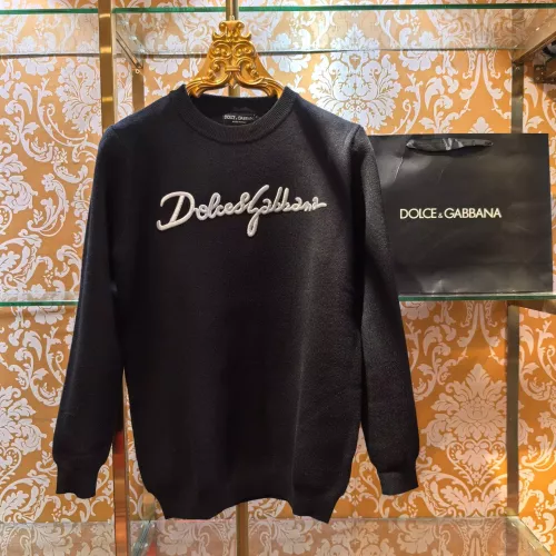 Cheap Dolce &amp; Gabbana D&amp;G Sweaters Long Sleeved For Unisex #1363808 Replica Wholesale [$80.00 USD] [ITEM#1363808] on Replica Dolce &amp; Gabbana D&amp;G Sweaters