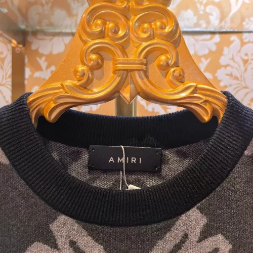 Cheap Amiri Sweaters Long Sleeved For Unisex #1363826 Replica Wholesale [$80.00 USD] [ITEM#1363826] on Replica Amiri Sweaters