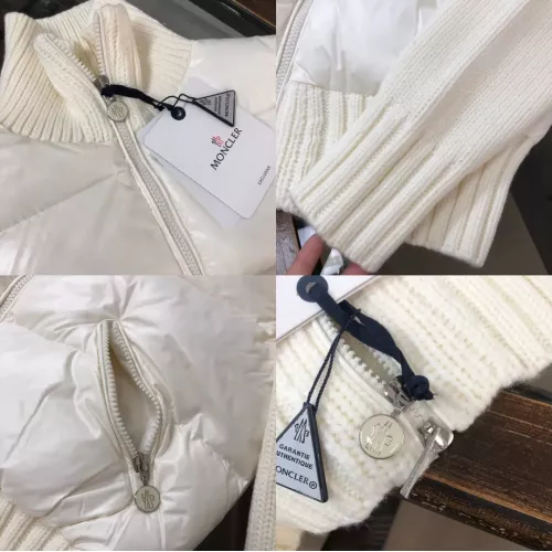 Cheap Moncler Down Feather Coat Long Sleeved For Women #1363954 Replica Wholesale [$132.00 USD] [ITEM#1363954] on Replica Moncler Down Feather Coat