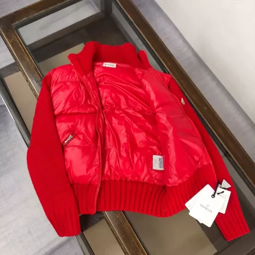 Cheap Moncler Down Feather Coat Long Sleeved For Women #1363958 Replica Wholesale [$132.00 USD] [ITEM#1363958] on Replica Moncler Down Feather Coat