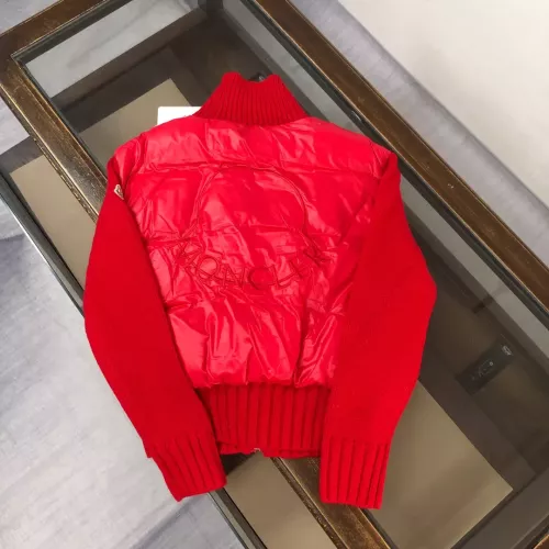 Cheap Moncler Down Feather Coat Long Sleeved For Women #1363958 Replica Wholesale [$132.00 USD] [ITEM#1363958] on Replica Moncler Down Feather Coat