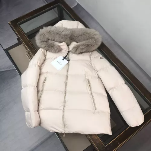 Moncler Down Feather Coat Long Sleeved For Women #1363990