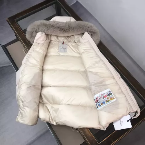 Cheap Moncler Down Feather Coat Long Sleeved For Women #1363990 Replica Wholesale [$205.00 USD] [ITEM#1363990] on Replica Moncler Down Feather Coat