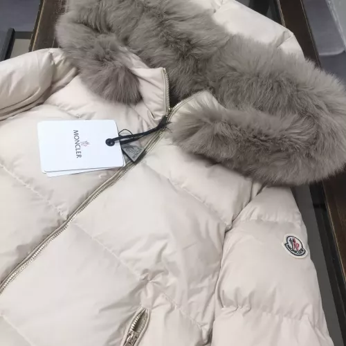 Cheap Moncler Down Feather Coat Long Sleeved For Women #1363990 Replica Wholesale [$205.00 USD] [ITEM#1363990] on Replica Moncler Down Feather Coat