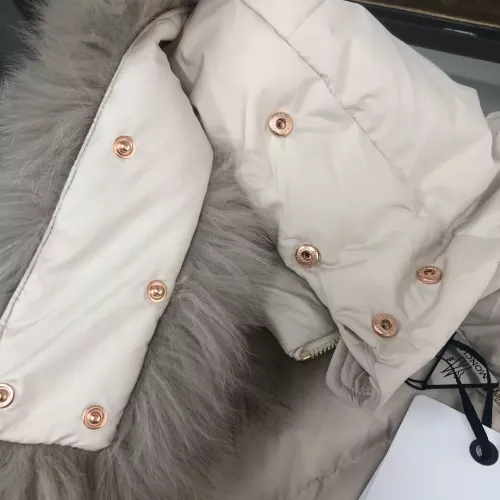Cheap Moncler Down Feather Coat Long Sleeved For Women #1363990 Replica Wholesale [$205.00 USD] [ITEM#1363990] on Replica Moncler Down Feather Coat