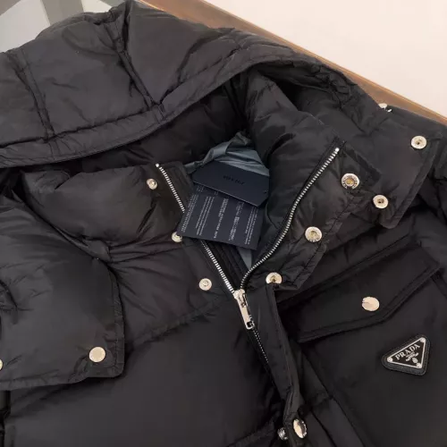 Cheap Prada Down Feather Coat Long Sleeved For Men #1363998 Replica Wholesale [$230.00 USD] [ITEM#1363998] on Replica Prada Down Feather Coat