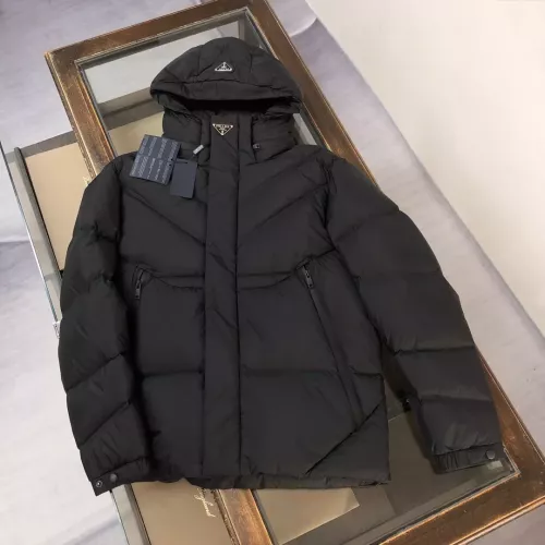 Prada Down Feather Coat Long Sleeved For Unisex #1364001