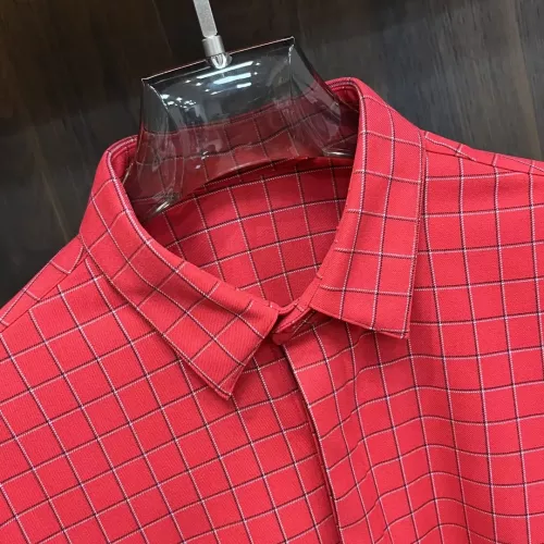 Cheap Armani Shirts Long Sleeved For Men #1364102 Replica Wholesale [$88.00 USD] [ITEM#1364102] on Replica Armani Shirts