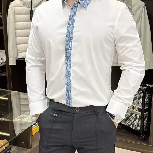 Christian Dior Shirts Long Sleeved For Men #1364105