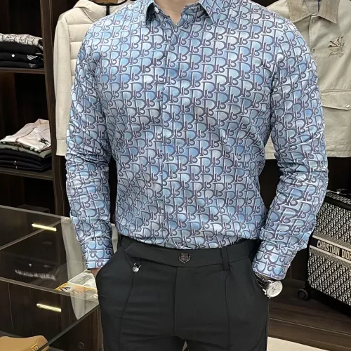Christian Dior Shirts Long Sleeved For Men #1364107