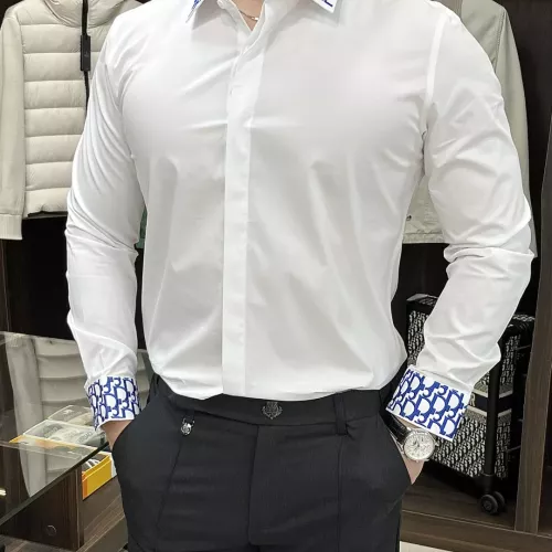 Cheap Christian Dior Shirts Long Sleeved For Men #1364108 Replica Wholesale [$92.00 USD] [ITEM#1364108] on Replica Christian Dior Shirts