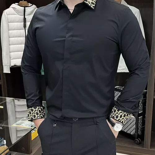Cheap Christian Dior Shirts Long Sleeved For Men #1364109 Replica Wholesale [$92.00 USD] [ITEM#1364109] on Replica Christian Dior Shirts
