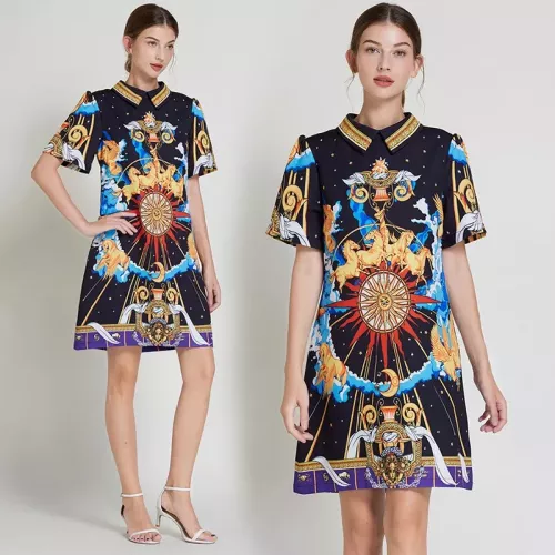 Hermes Dresses Short Sleeved For Women #1364110
