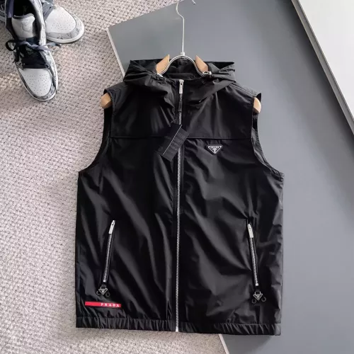 Prada Jackets Sleeveless For Men #1364189