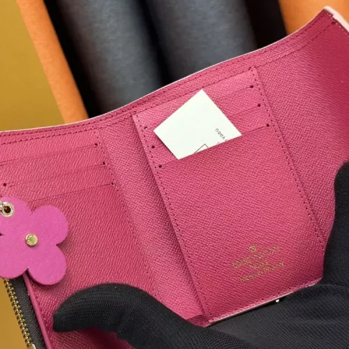 Cheap Louis Vuitton LV Wallets In Rose Red #1364195 Replica Wholesale [$32.00 USD] [ITEM#1364195] on Replica Louis Vuitton LV Wallets