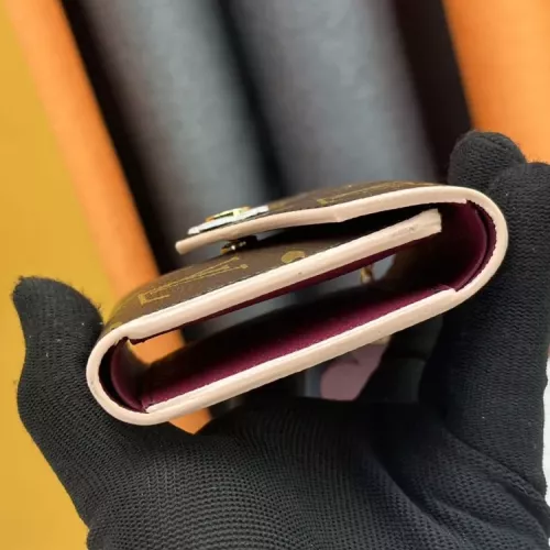 Cheap Louis Vuitton LV Wallets In Burgundy #1364196 Replica Wholesale [$32.00 USD] [ITEM#1364196] on Replica Louis Vuitton LV Wallets