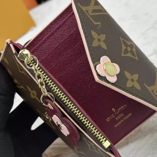 Cheap Louis Vuitton LV Wallets In Burgundy #1364196 Replica Wholesale [$32.00 USD] [ITEM#1364196] on Replica Louis Vuitton LV Wallets