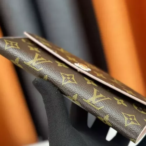 Cheap Louis Vuitton LV Wallets In Pink #1364202 Replica Wholesale [$34.00 USD] [ITEM#1364202] on Replica Louis Vuitton LV Wallets