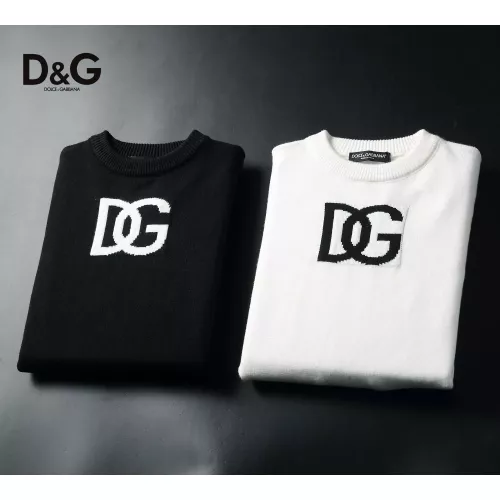 Cheap Dolce &amp; Gabbana D&amp;G Sweaters Long Sleeved For Men #1364296 Replica Wholesale [$52.00 USD] [ITEM#1364296] on Replica Dolce &amp; Gabbana D&amp;G Sweaters