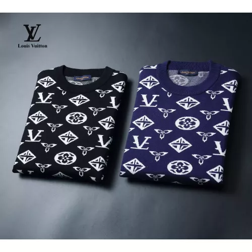 Cheap Louis Vuitton LV Sweaters Long Sleeved For Men #1364297 Replica Wholesale [$52.00 USD] [ITEM#1364297] on Replica Louis Vuitton LV Sweaters